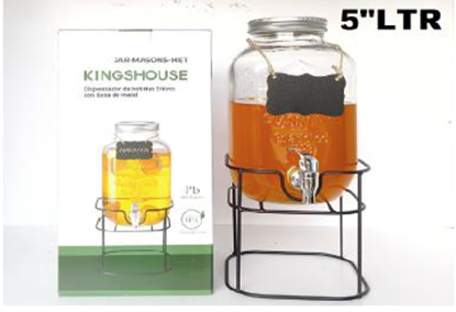 Picture of AQT DECORANT GLASS JUICE GRADIANT PINK