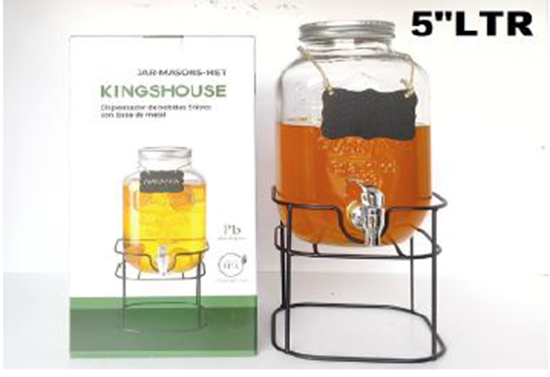 Picture of AQT DECORANT GLASS JUICE GRADIANT PINK