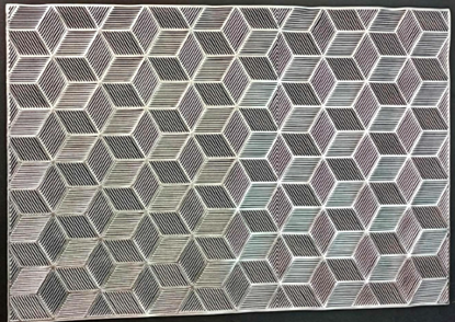 Picture of CHAFFEX TABLE MAT PVC - SILVER