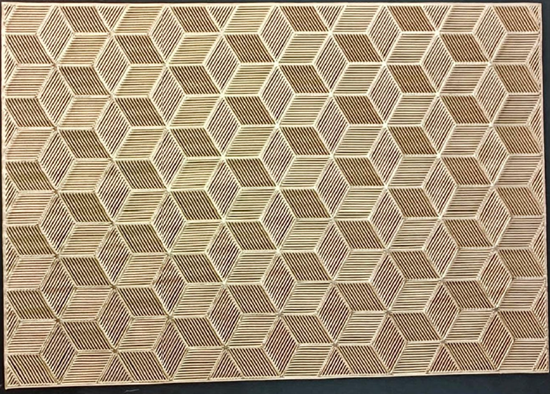 Picture of CHAFFEX TABLE MAT PVC - GOLD