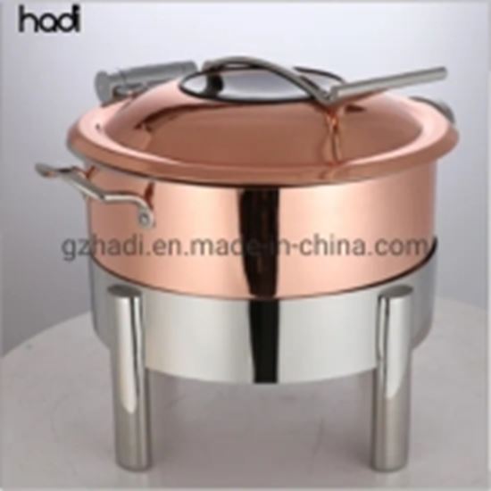 Picture of PRADEEP CHAFFER 3PLY 7L W/STAND R GOLD