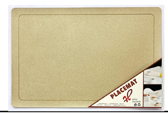 Picture of CHAFFEX TABLE MAT LEATHER - GOLD