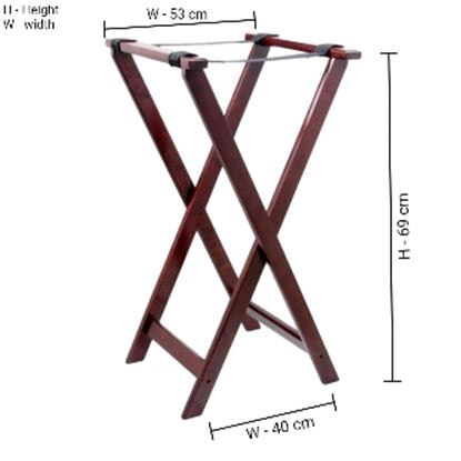 Picture of ARY WOOD JACK STAND HEAVY (BROWN) 11206