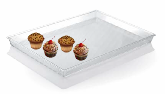 Picture of MUSKAN TRAY DISPLAY SLEEK 10X14 (PC) CLEAR