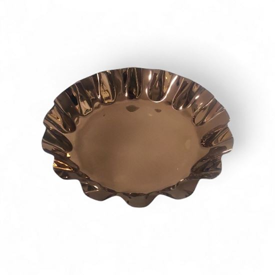 Picture of CHAFFEX R GOLD DISPLAY PLATTER ROUND FLAT MED