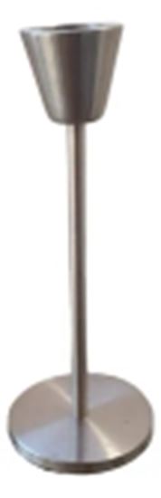 Picture of CHAFFEX CANDLE STAND ALUMINIUM 10"