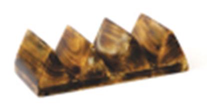 Picture of KVG TACO PLATTER TRIANGLE 3 SERVE HW53