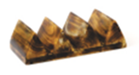 Picture of KVG TACO PLATTER TRIANGLE 3 SERVE HW53