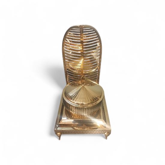 Picture of CHAFFEX STD HANDI 8L SQ CHOWKI SNAKE STND GOLD