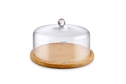 Picture of CHAFFEX CAKE PLATE PC W/ACRYLIC LID