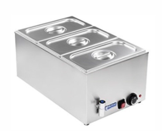 Picture of ELINVER BAIN MARIE 3 PAN 1/3