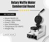 Picture of ELINVER WAFFLE BAKER ROTARY ROUND