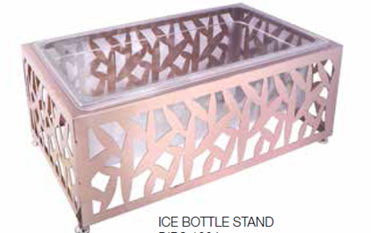 Picture of DEW ICE BOTTLE STAND GOLD 1204