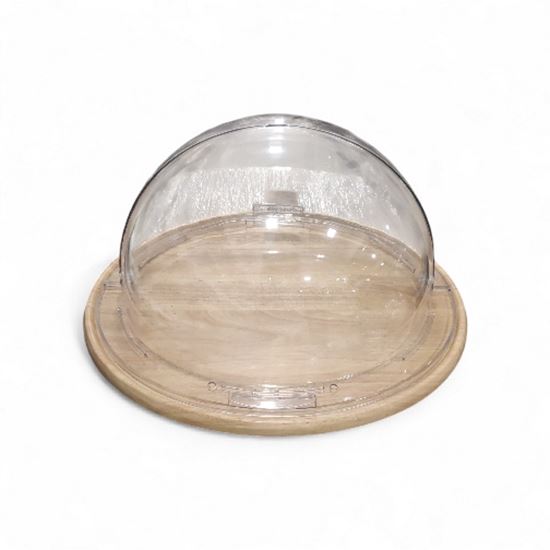 Picture of KVG ROUND PLATTER W/ACRYLIC COVER 44CM HW84