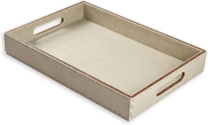 Picture of DTD LEATHER TRAY RECTANGLE 2P (BIG)