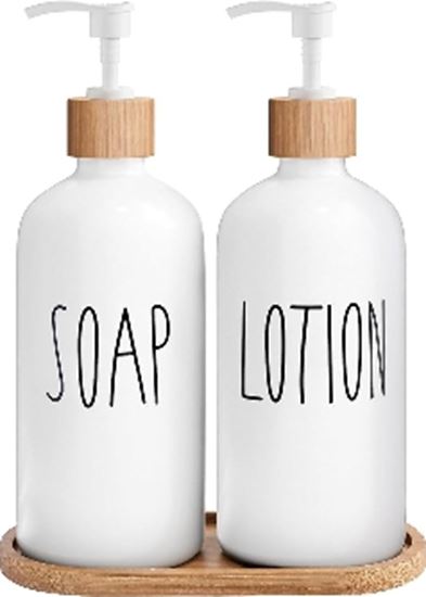 Picture of HSP VAMA SOAP & LOTION DISPENSER 2P 500ML WHITE