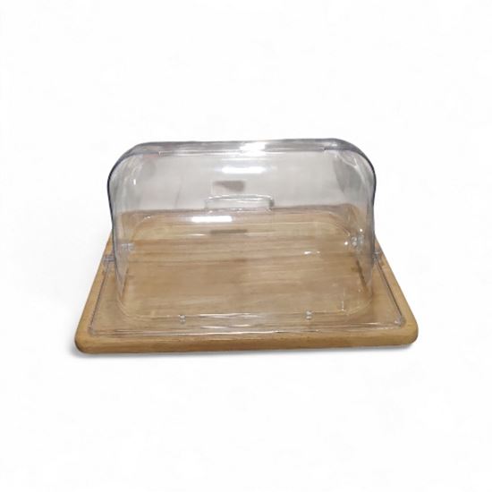 Picture of KVG RECT PLATTER W/ACRYLIC COVER SMALL 36X36X15-HW81