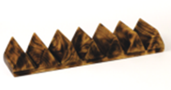 Picture of KVG TACO PLATTER TRIANGLE 6 SERVE HW56