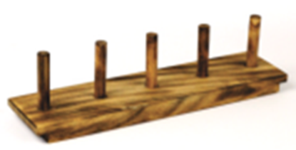 Picture of KVG TACO PLATTER SINGLE STICK 4 SERVE HW63