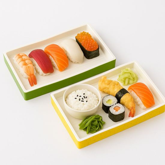Picture of EMP SUSHI PLATTER GREEN & DRY BAMBOO M-9
