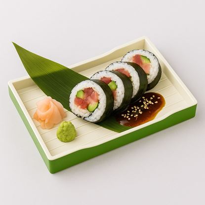 Picture of EMP SUSHI PLATTER GREEN & DRY BAMBOO M-10