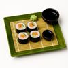 Picture of EMP SUSHI PLATTER GREEN BAMBOO M-30