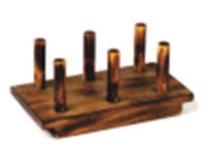 Picture of KVG TACO PLATTER DOUBLE STICK 2 SERVE HW57