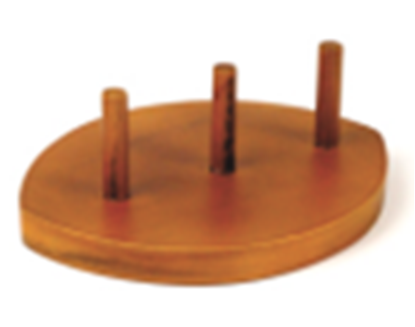 Picture of KVG TACO PLATTER OVAL 2 SERVE HW67