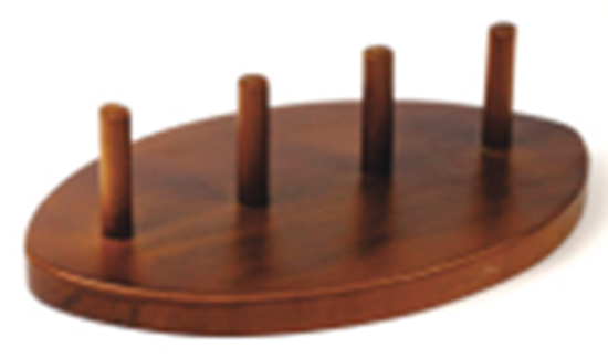 Picture of KVG TACO PLATTER OVAL 3 SERVE HW68