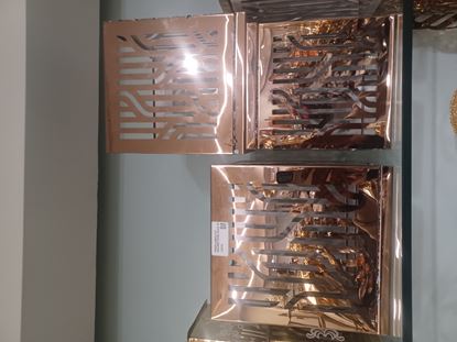 Picture of CHAFFEX RISER LASER CUT SQUARE ROSE GOLD 3P