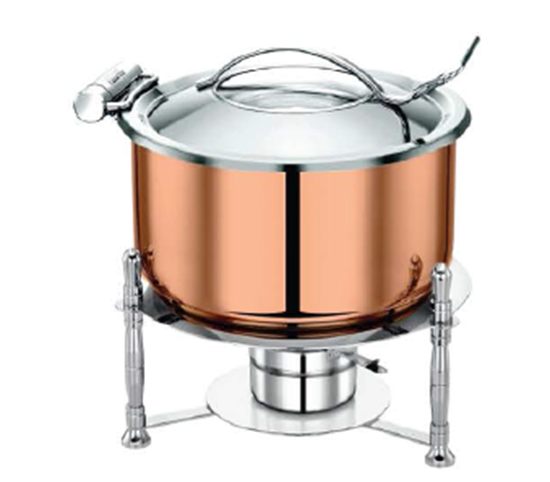 Picture of PRADEEP CHAFFER 3PLY 4L W/STAND R GOLD