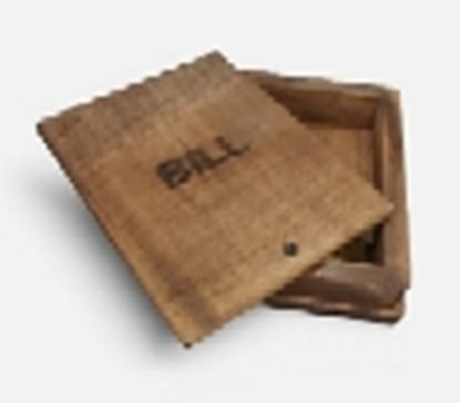 Picture of CK WOOD BILL BOX RECT 7X5"