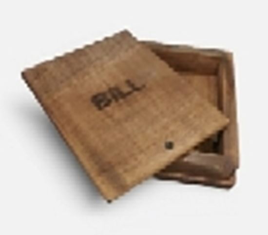 Picture of CK WOOD BILL BOX RECT 7X5"