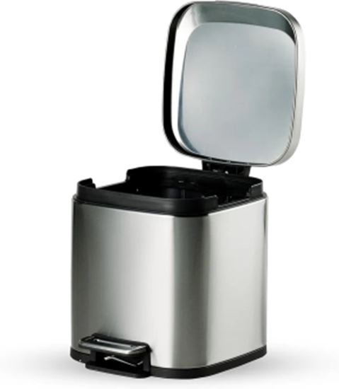 Picture of TMT PEDAL BIN SQUARE SS 12L