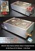Picture of ELINVER BAIN MARIE 2 PAN 1/2