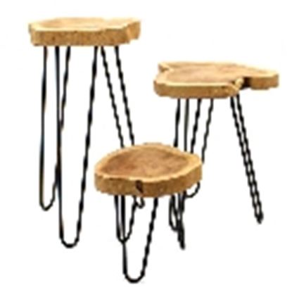 Picture of SHL WOOD RISER W/STAND LOG 10X10X6