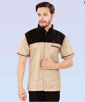 Picture of CHAFFEX UNF UTILITY SHIRT BROWN BEIGE (SIZE 38-42)
