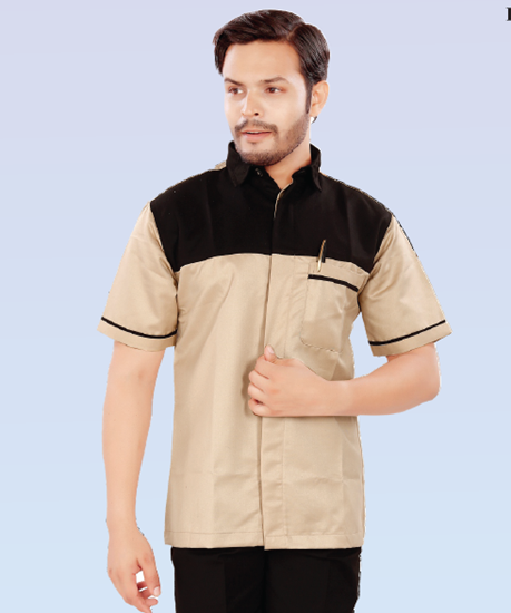 Picture of CHAFFEX UNF UTILITY SHIRT BROWN BEIGE (SIZE 38-42)
