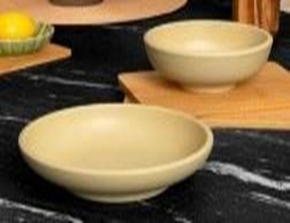 Picture of HNH ML ROCA BEIGE PORTION BOWL 7" 338