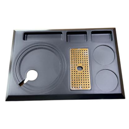 Picture of MUSKAN KETTLE TRAY W/ SS TRAY RECT 2 MUGS M4