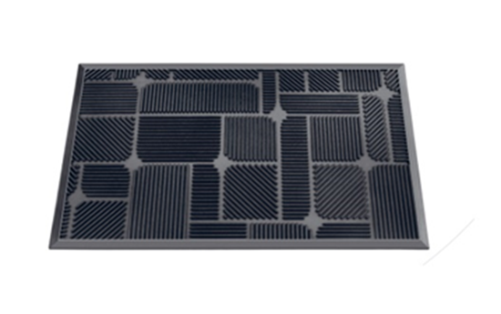 Picture of DRI RUBBER MAT 45X75CM CLEAN SCRAPPER DRS 655