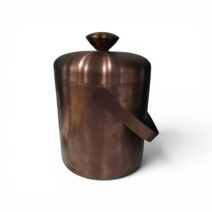 Picture of VNS ICE BUCKET W/TONG ROSE GOLD IB - 6118RG