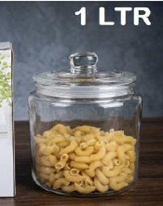 Picture of IMP GK JAR GLASS LID WIDE MOUTH 1L H5206-011