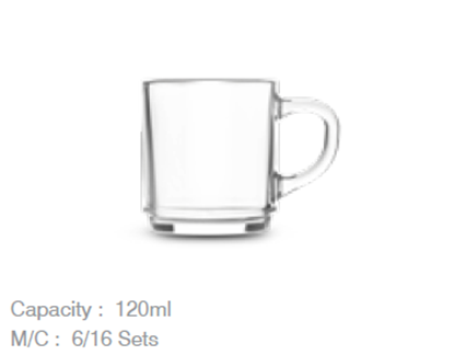 Picture of CELLO CUP STOCKHOLM 120ML 6P