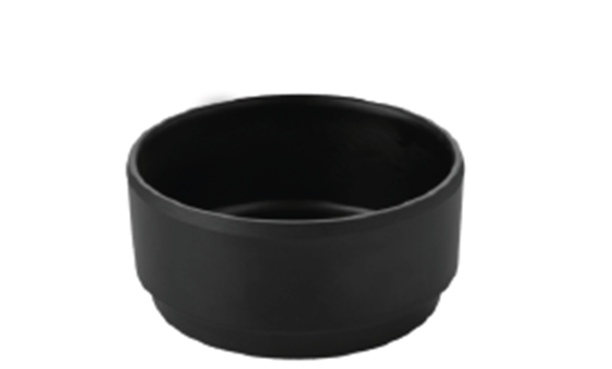 Picture of BLK DLT STACKABLE BOWL MED 3.5" 014