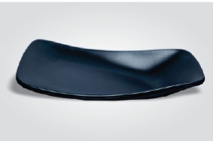 Picture of BLK GP SLANT PLATTER P185