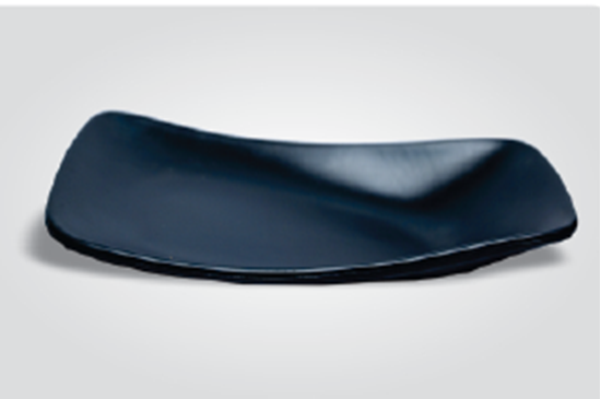 Picture of BLK GP SLANT PLATTER P185
