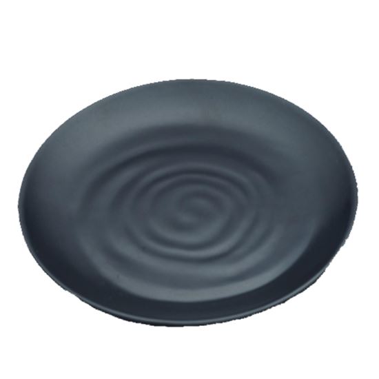 Picture of BLK GP SPIRAL HALF PLATE NO P123