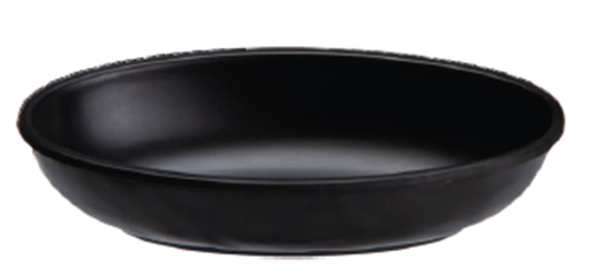 Picture of BLK NWL OVAL DEEP DISH 19CM M8194