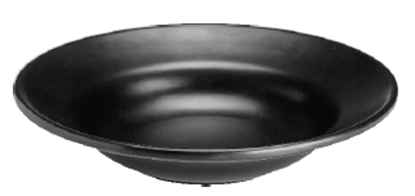Picture of BLK NWL SOUP PLATE 9" 23CM (PASTA)